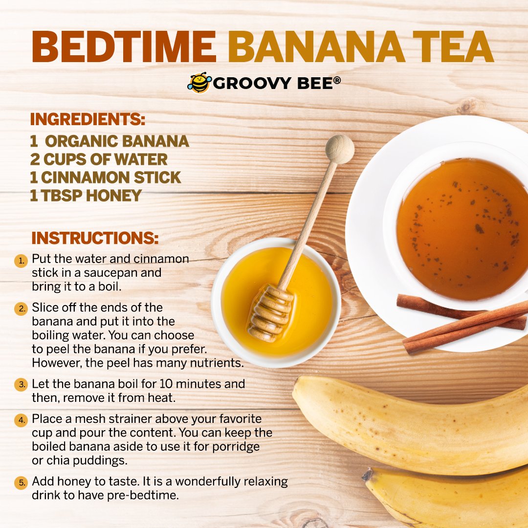 Struggling to unwind at night? This soothing, naturally sweet tea is the perfect way to relax before bed—packed with sleep-supporting nutrients!

#SleepBetter #NaturalRemedies #BedtimeRoutine #Relaxation #HealthySleep #BananaTea #CozyNights