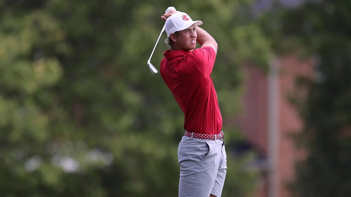 .<a href="/GoBearcatsMGOLF/">Cincinnati M-Golf</a>'s Ryan Ford finishes the first day of the NCAA Tournament tied in sixth at -2.

The junior is just two back from second.

<a href="/WLWT/">WLWT</a>
