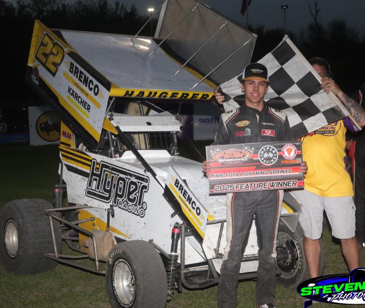Bryce Haugeberg Racing (@haugebergracing) on Twitter photo How about a little 3-peat weekend 👀
Started off with a win in the season opener at River Cities Speedway and moved onto Buffalo River Speedway and won both Saturday and Sunday night.
Amazing start to the year! Shoutout goes out to <a href="/BrencoCorp/">Brenco Corporation</a> and everyone that helps out! How about a little 3-peat weekend 👀
Started off with a win in the season opener at River Cities Speedway and moved onto Buffalo River Speedway and won both Saturday and Sunday night.
Amazing start to the year! Shoutout goes out to <a href="/BrencoCorp/">Brenco Corporation</a> and everyone that helps out!