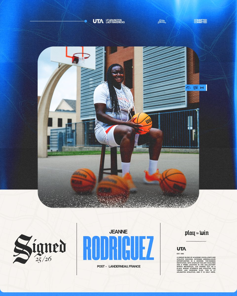 UTA Lady Mavs (@utamavswbb) on Twitter photo ๐๐ธ๐ท๐ณ๐ธ๐พ๐ป ๐ฝ๐ธ ๐๐ธ๐๐ญ๐ ๐ค
We're ecstatic to welcome <a href="/Rodrigue5Jeanne/">Jeanne Rodriguez</a> to Lady Mavs nation ๐
๐: tinyurl.com/JeanneRodrigueโฆ
#BuckEm๐ | #Play2Win ๐๐ธ๐ท๐ณ๐ธ๐พ๐ป ๐ฝ๐ธ ๐๐ธ๐๐ญ๐ ๐ค
We're ecstatic to welcome <a href="/Rodrigue5Jeanne/">Jeanne Rodriguez</a> to Lady Mavs nation ๐
๐: tinyurl.com/JeanneRodrigueโฆ
#BuckEm๐ | #Play2Win