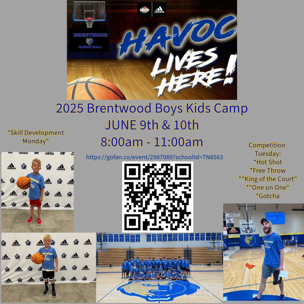 28 Days away from Hosting our Annual Kids Camp! We have Two Action packed days of Skill Development, Fun Activities, and Age Group Competition Events! #GoBruins #BringTheHavoc