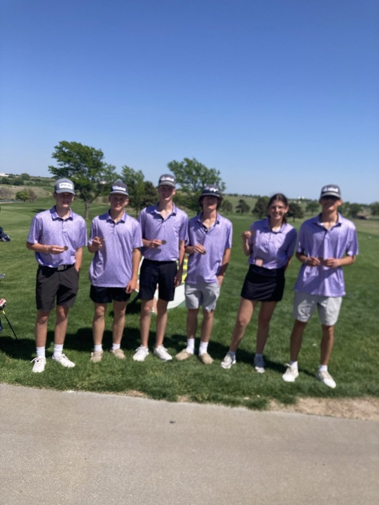 Minneola Varsity golf placed 3rd today at the league golf meet! Great job Wildcats!