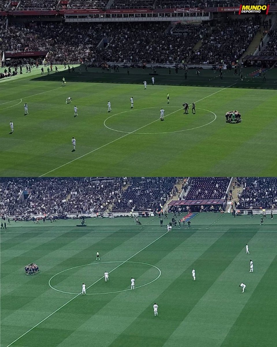 La diferencia de vestuarios unidos entre Barça y Madrid.