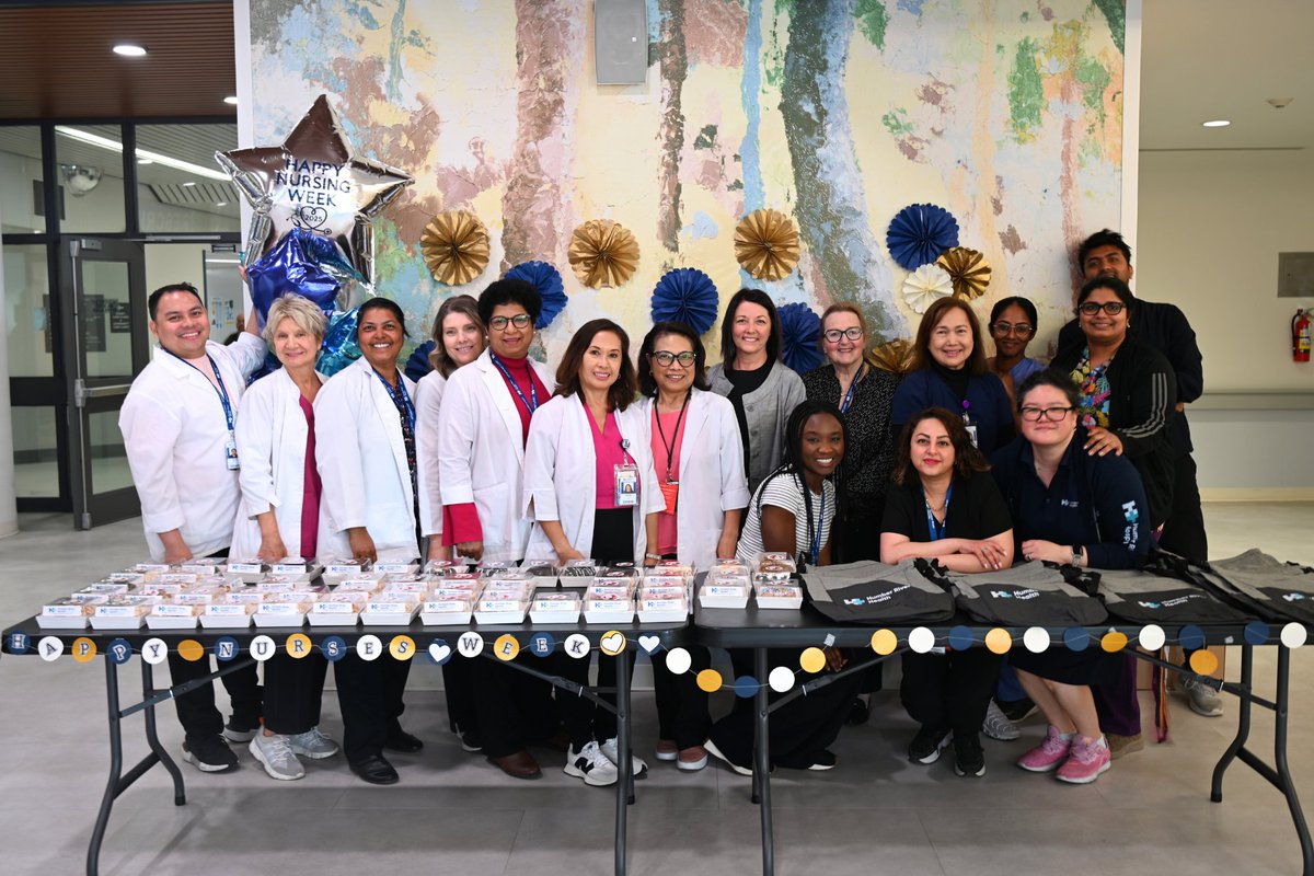 In honour of #NursingWeek, we also held our celebrations at our Church Campus. Our compassionate nurses play a vital role in our patients’ care journeys. We thank them for their ongoing commitment to excellence and delivering high-quality care closer to home.