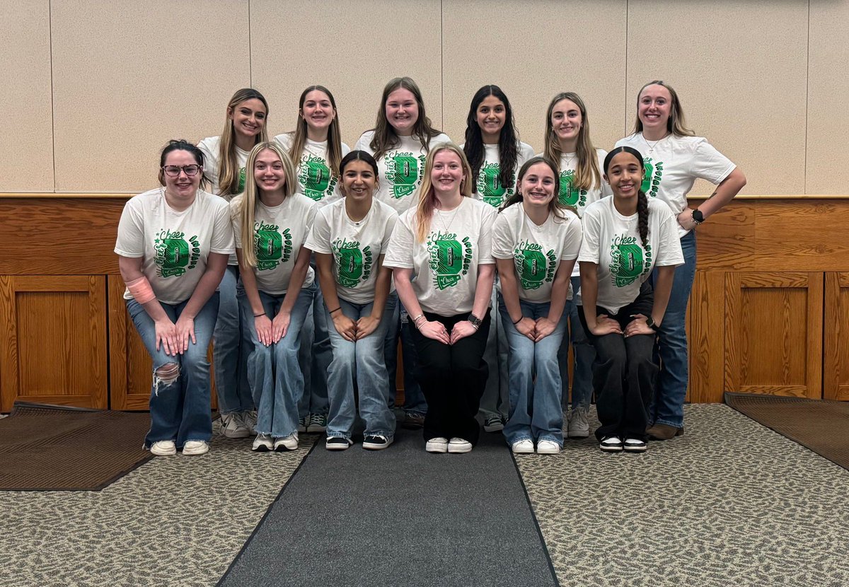 Our Competitive Spirit Team was recognized at Thursday's school board meeting for their hard work and accomplishment of getting to States! Congratulations ladies! Can't wait to see what you all accomplish next year! #PrideInTheTribe #EveryNameEveryNeedOneTribe