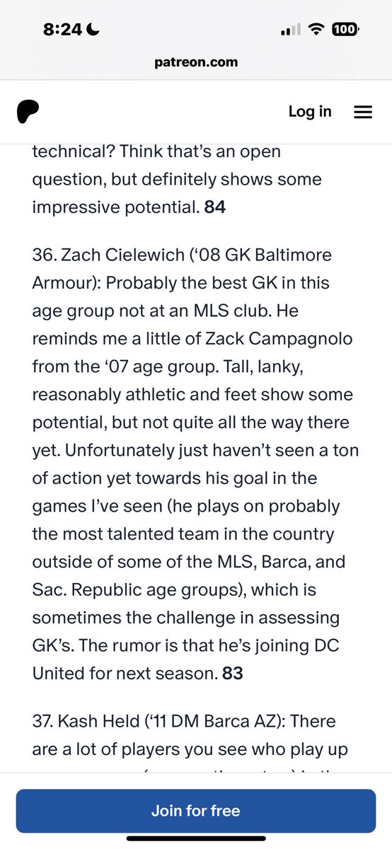 ZCielewich5's tweet image. Grateful to be included in this list of top prospects! Then punching a ticket to MLS-Cup for Baltimore Armour U17’s with a big win in PK’s!
@DMVSoccer96
@ProspectsUsmnt
@usmntaut
@yscentral
@letsallsoccer
@TopDrawerSoccer
@ImCollegeSoccer
@RisingBallers_
@TheUnionGK