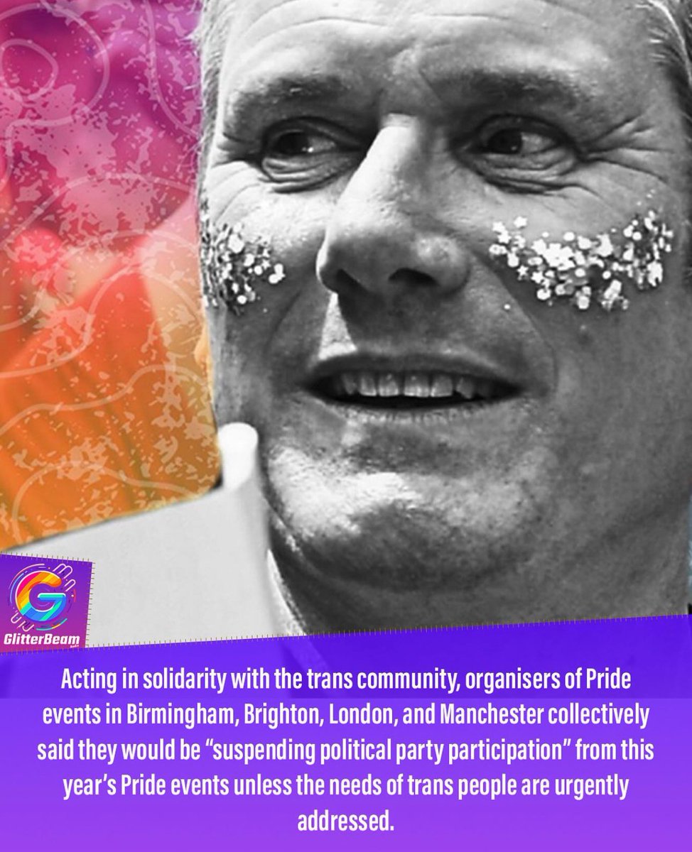 🚨 London, Brighton, Birmingham and Manchester Prides suspend political parties from taking part