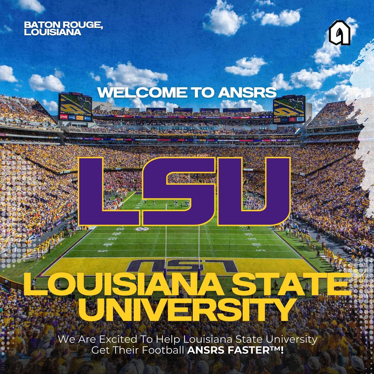 ANSRSFB (@ansrsfb) on Twitter photo LSU in Baton Rouge, Louisiana will be getting their Football ANSRS FASTER™!
👉 ANSRS helps automate breakdowns, accelerate game plans, & helps with efficiency in the office by helping coaches repurpose 20+ hours!
WELCOME <a href="/LSUfootball/">LSU Football</a>! 🔥🏈 #GeauxTigers
🔗: Request a Free LSU in Baton Rouge, Louisiana will be getting their Football ANSRS FASTER™!
👉 ANSRS helps automate breakdowns, accelerate game plans, & helps with efficiency in the office by helping coaches repurpose 20+ hours!
WELCOME <a href="/LSUfootball/">LSU Football</a>! 🔥🏈 #GeauxTigers
🔗: Request a Free