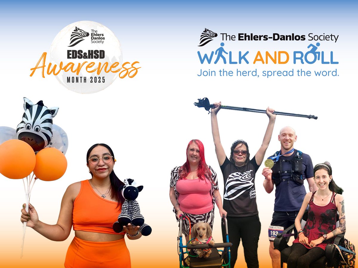May is EDS &amp; HSD Awareness Month!

We have joined the Ehlers-Danlos Society Walk and Roll Challenge to raise awareness and funds for the EDS Society.

Click the link to learn more and support our campaign! tilt.fyi/cUshByr2eI