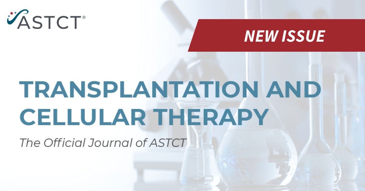 Transplantation and Cellular Therapy Journal (@astct_journal) on Twitter photo The May issue of 'Transplantation and Cellular Therapy,' is now available online. Check out the latest research in transplantation, cellular therapy and more: astctjournal.org/current
<a href="/ELShematology/">Elsevier Hematology</a> The May issue of 'Transplantation and Cellular Therapy,' is now available online. Check out the latest research in transplantation, cellular therapy and more: astctjournal.org/current
<a href="/ELShematology/">Elsevier Hematology</a>
