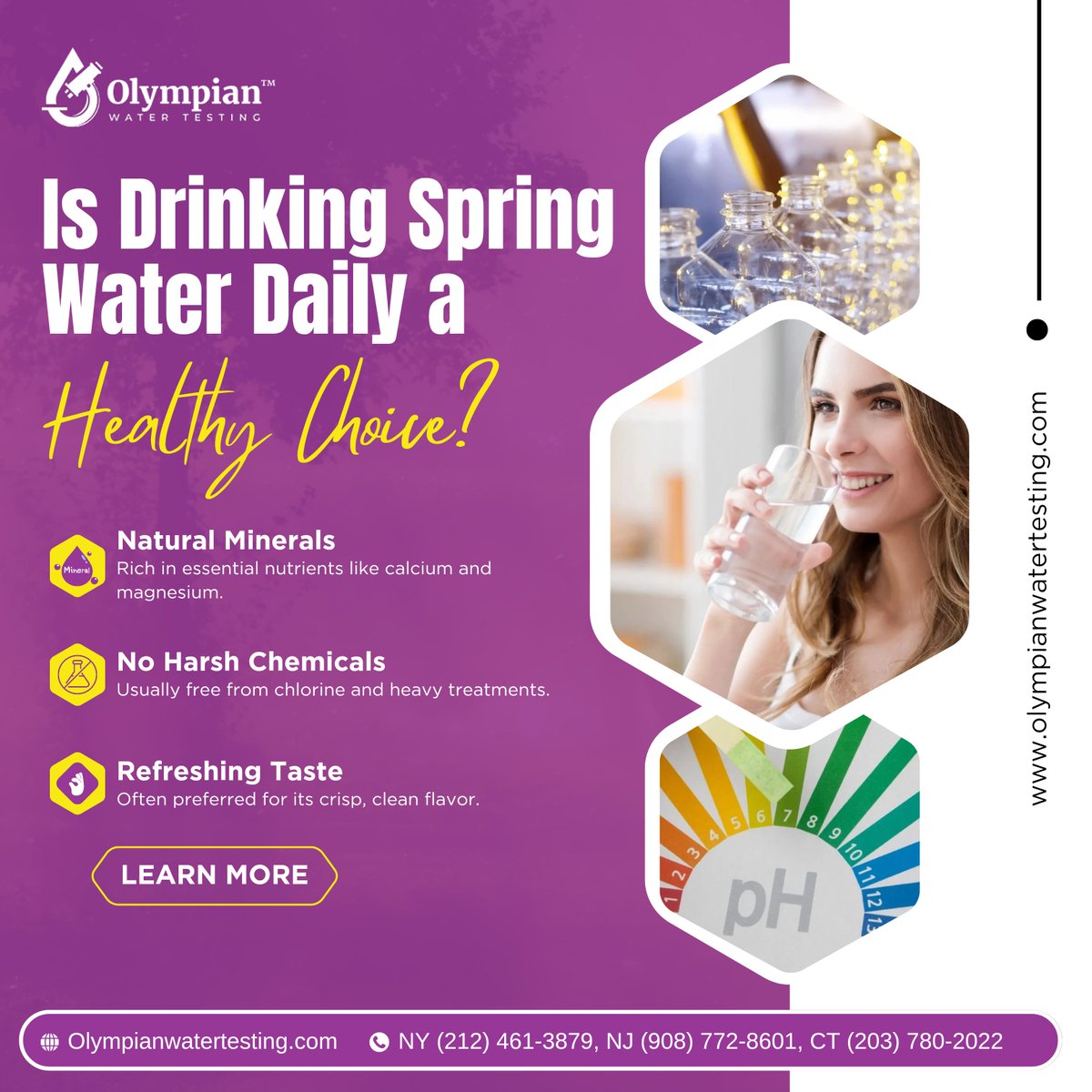 OlympianWater's tweet image. Enjoy the fresh, clean taste of nature with spring water—pure, simple, and beneficial for your daily hydration. Tap the link to learn more.

olympianwatertesting.com/is-it-good-to-…

#SpringWaterBenefits #NaturalHydration #HealthyDrinking #WaterWellness #CleanWaterChoice