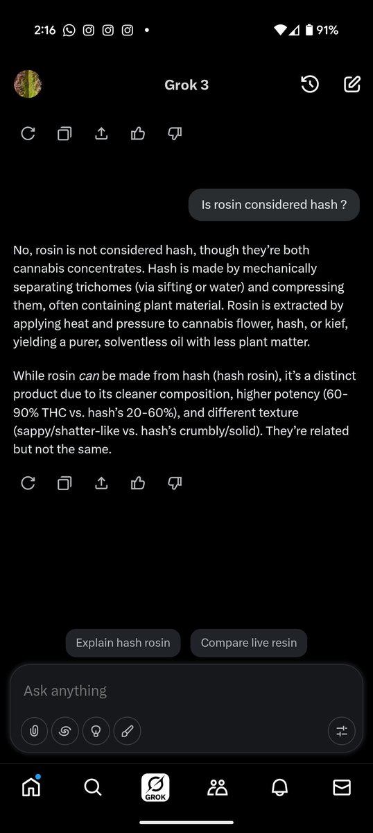 Even grok isn't buying it y'all..