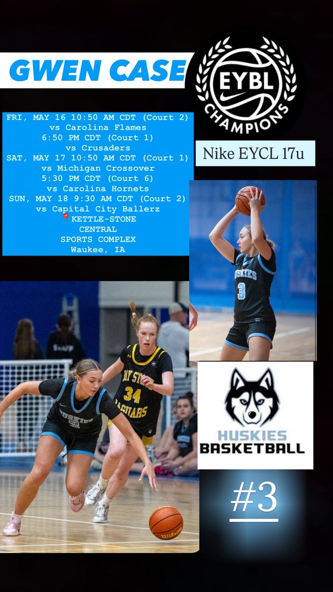 My schedule for this upcoming weekend 🏀