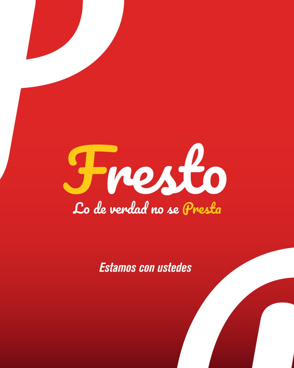 Presto (@presto_co) on Twitter photo En Presto estamos prestos para defender lo nuestro ❤️🙌
#EstamosConUstedes <a href="/frisbylohace/">Frisby S.A.</a> En Presto estamos prestos para defender lo nuestro ❤️🙌
#EstamosConUstedes <a href="/frisbylohace/">Frisby S.A.</a>