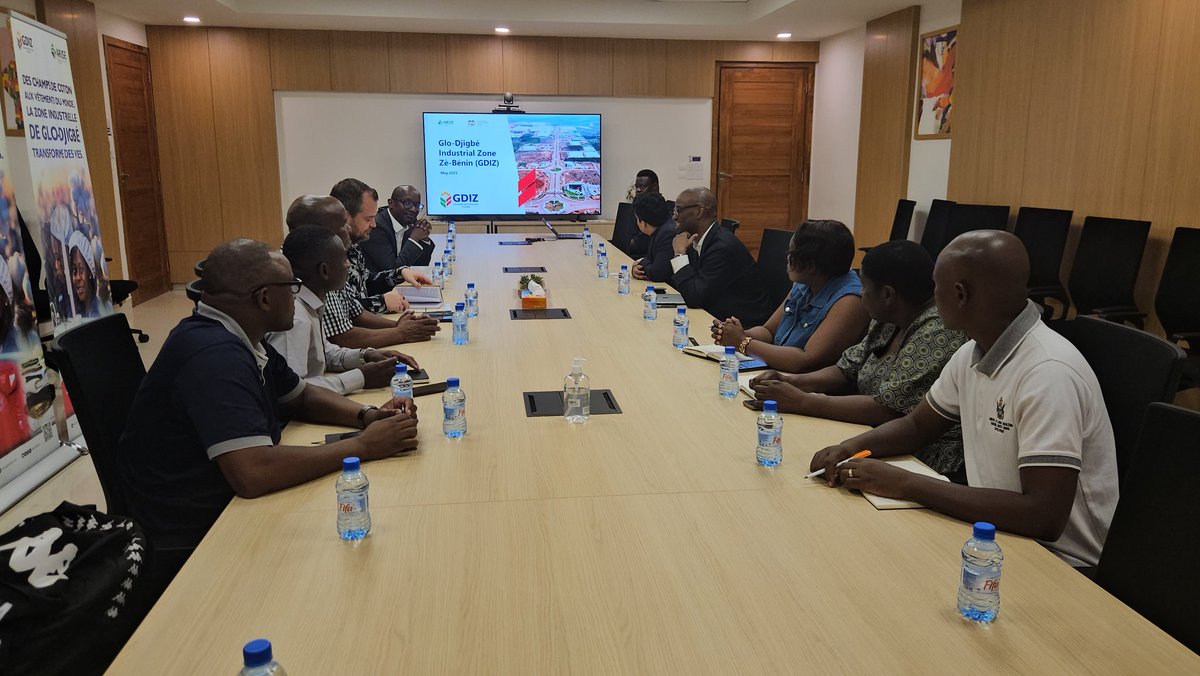 MinofLands,Agric,Fisheries,Water&Rural Development (@molafwrd_zim) on Twitter photo Deputy Minister, Hon. Vangelis Haritatos <a href="/VPHaritatos/">Hon. Vangelis Peter Haritatos</a> leads a high-level delegation to Benin’s Glo-Djigbe Industrial Zone (GDIZ) to benchmark agro-industrial excellence. <a href="/obertjiri/">Obert Jiri</a> <a href="/afreximbank/">African Export-Import Bank - Afreximbank</a> Deputy Minister, Hon. Vangelis Haritatos <a href="/VPHaritatos/">Hon. Vangelis Peter Haritatos</a> leads a high-level delegation to Benin’s Glo-Djigbe Industrial Zone (GDIZ) to benchmark agro-industrial excellence. <a href="/obertjiri/">Obert Jiri</a> <a href="/afreximbank/">African Export-Import Bank - Afreximbank</a>