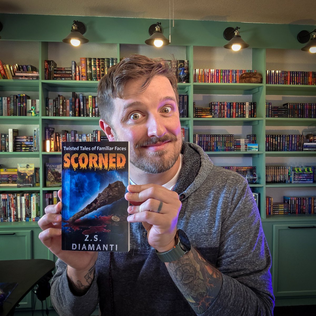 My twisted tale about Hercules is comes out tomorrow! 

Even the greatest heroes face horrors unknown… 

Hercules, Greece’s greatest hero, lives under the constant haunting of his past. 

Scorned is a tormented retelling of the classic myth of Hercules.

Signed copies InMyBio.