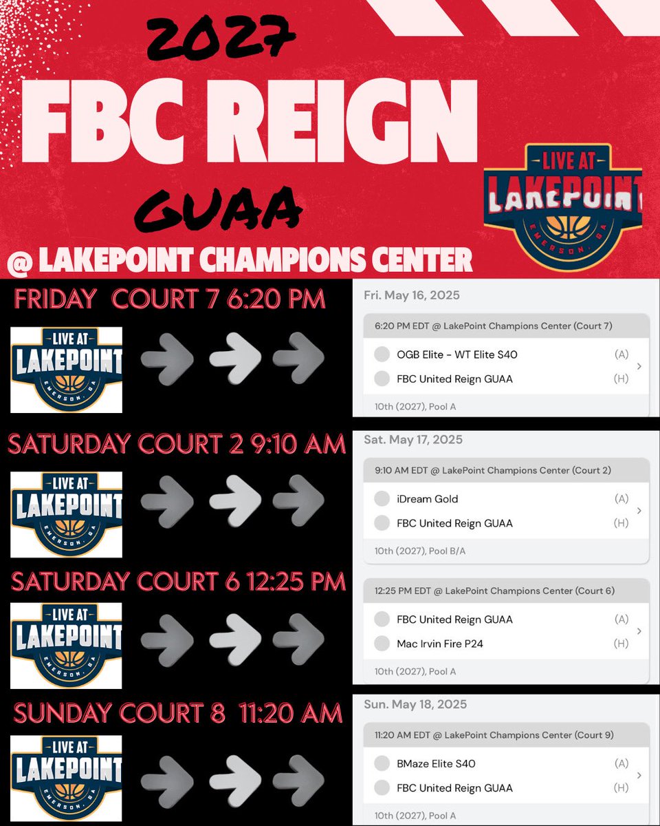 Ready for this weekend! <a href="/2027Fbcreign/">FBC Reign 2027 GUAA</a> <a href="/rfvann24/">Rachel Vann</a> <a href="/CoachVann35/">Justin Vann</a> <a href="/_BlakeDerrick/">Blake Derrick</a> <a href="/IE_Showcase_/">𝗜𝗻𝘀𝗶𝗱𝗲𝗿 𝗘𝘅𝗽𝗼𝘀𝘂𝗿𝗲 𝗦𝗵𝗼𝘄𝗰𝗮𝘀𝗲</a> <a href="/radhika3232/">Radhika Dishman</a> <a href="/CCHSLadyJetsBB/">CCHS Lady Jets Basketball</a>