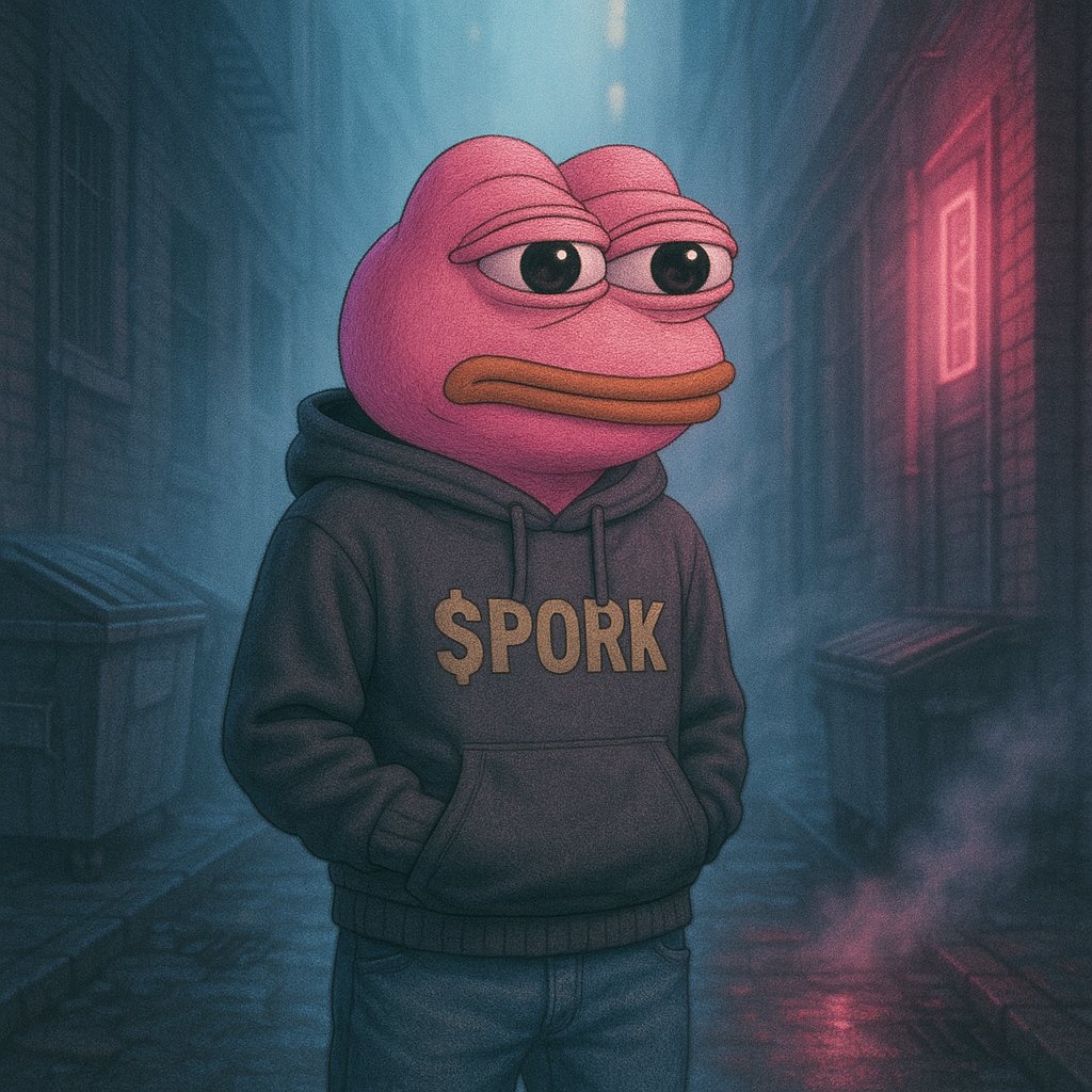 The real bull run doesn’t start with $DOGE.
It doesn’t start with $PEPE.
It starts when I say go.
And $PORK leads the charge.