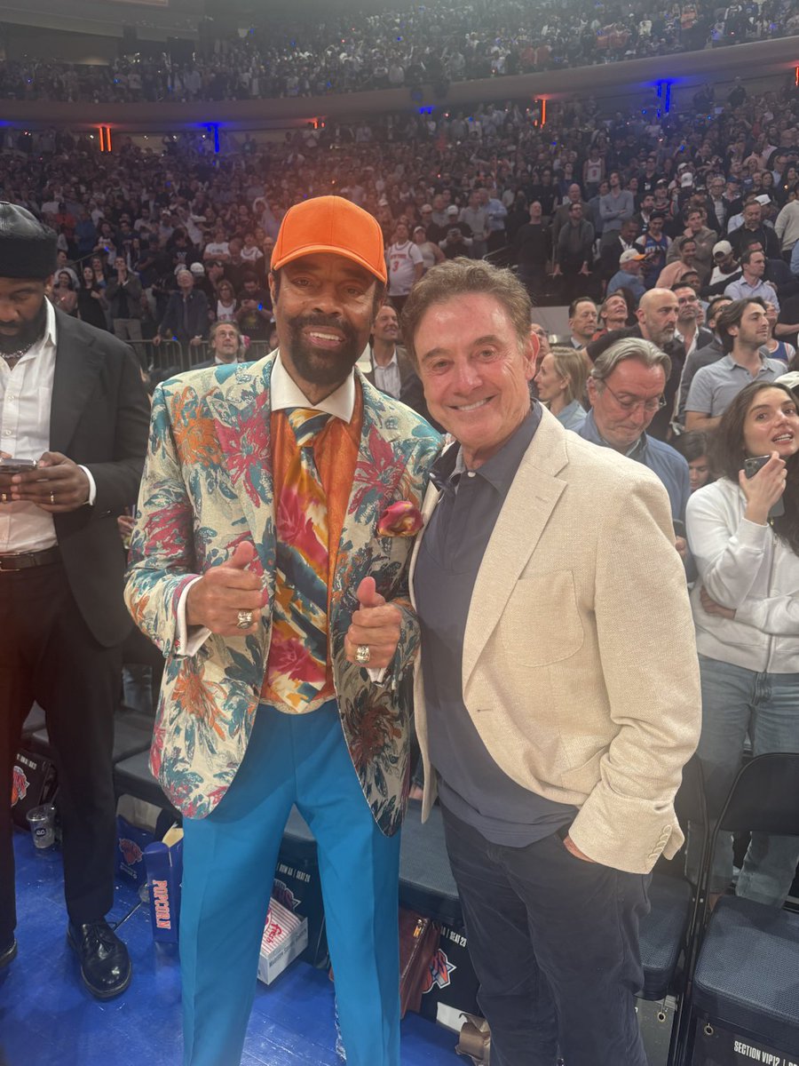 There is nothing better than Knicks, Clyde, and the playoffs at the world’s most famous arena!