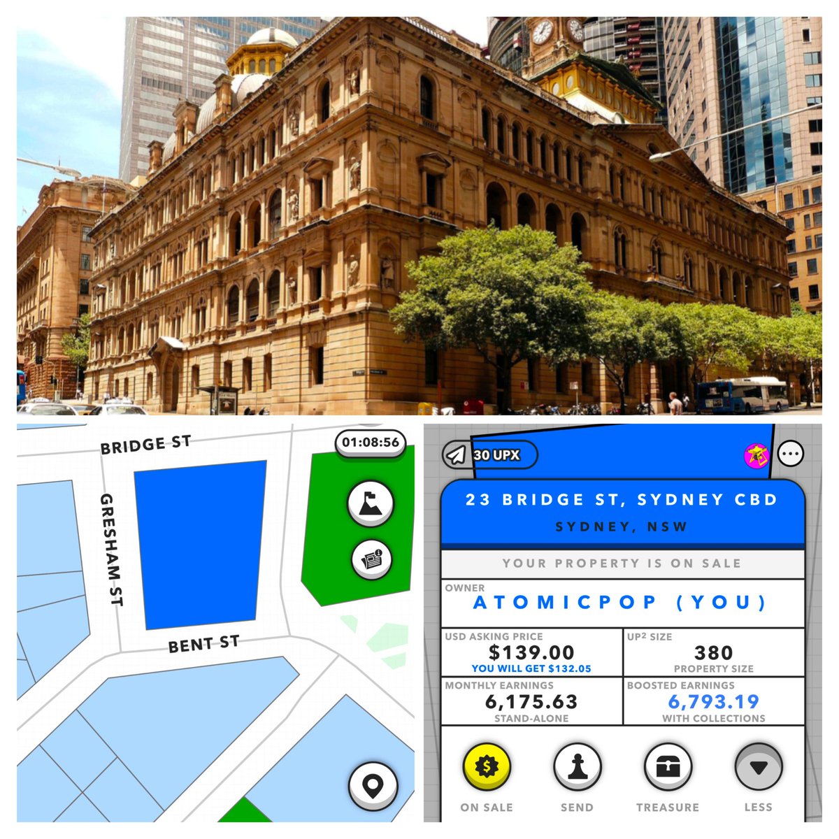 💲Price cut! Now just $139 (23% of mint)! 💲#Upland #Metaverse #Sydney