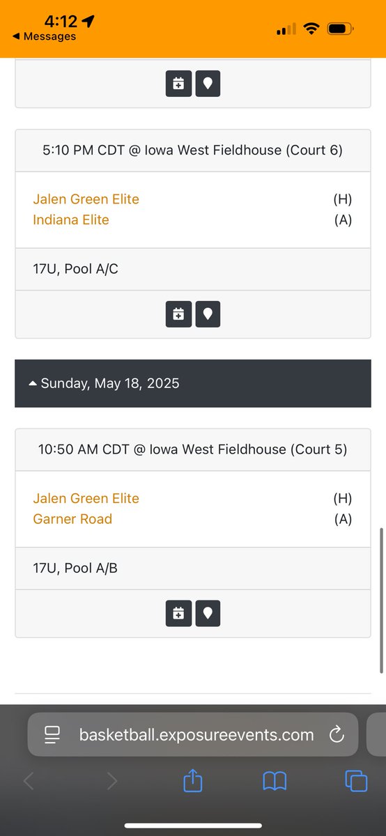 Live period schedule! <a href="/JalenGreenElite/">Jalen Green Elite</a>