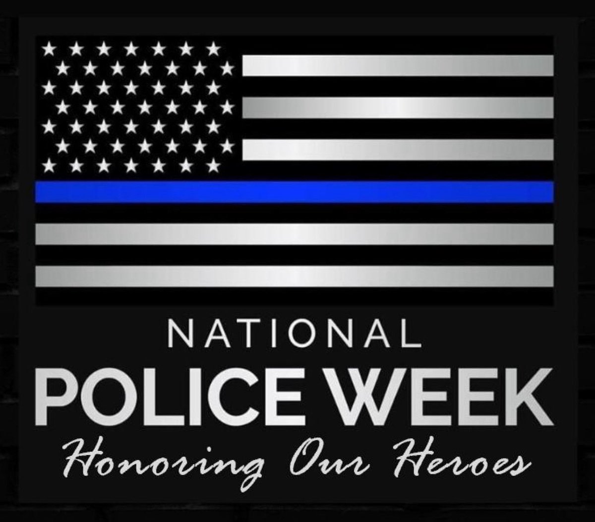 Thank you ⚫️🔵⚫️

#nationalpoliceweek