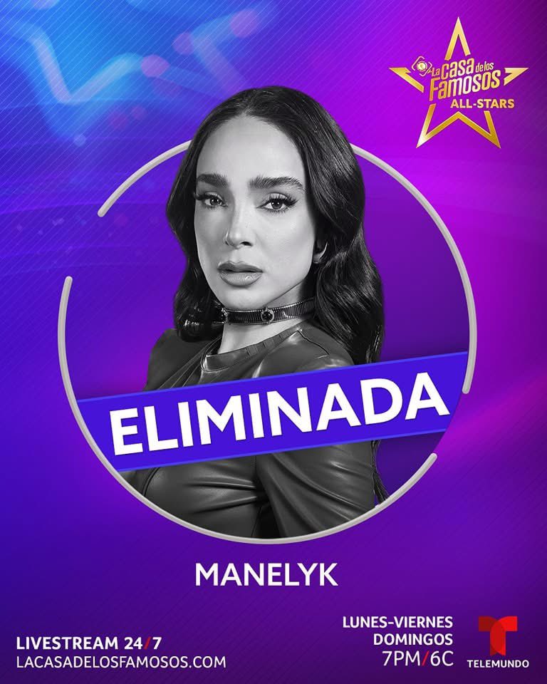 Se dice que la que saco a Manelik de la competencia fue <a href="/EndemolShineBD/">Endemol Shine Boomdog</a> por el contrato que tiene con Niurka de que ella va a llegar a la final  #LCDLFAlIStars