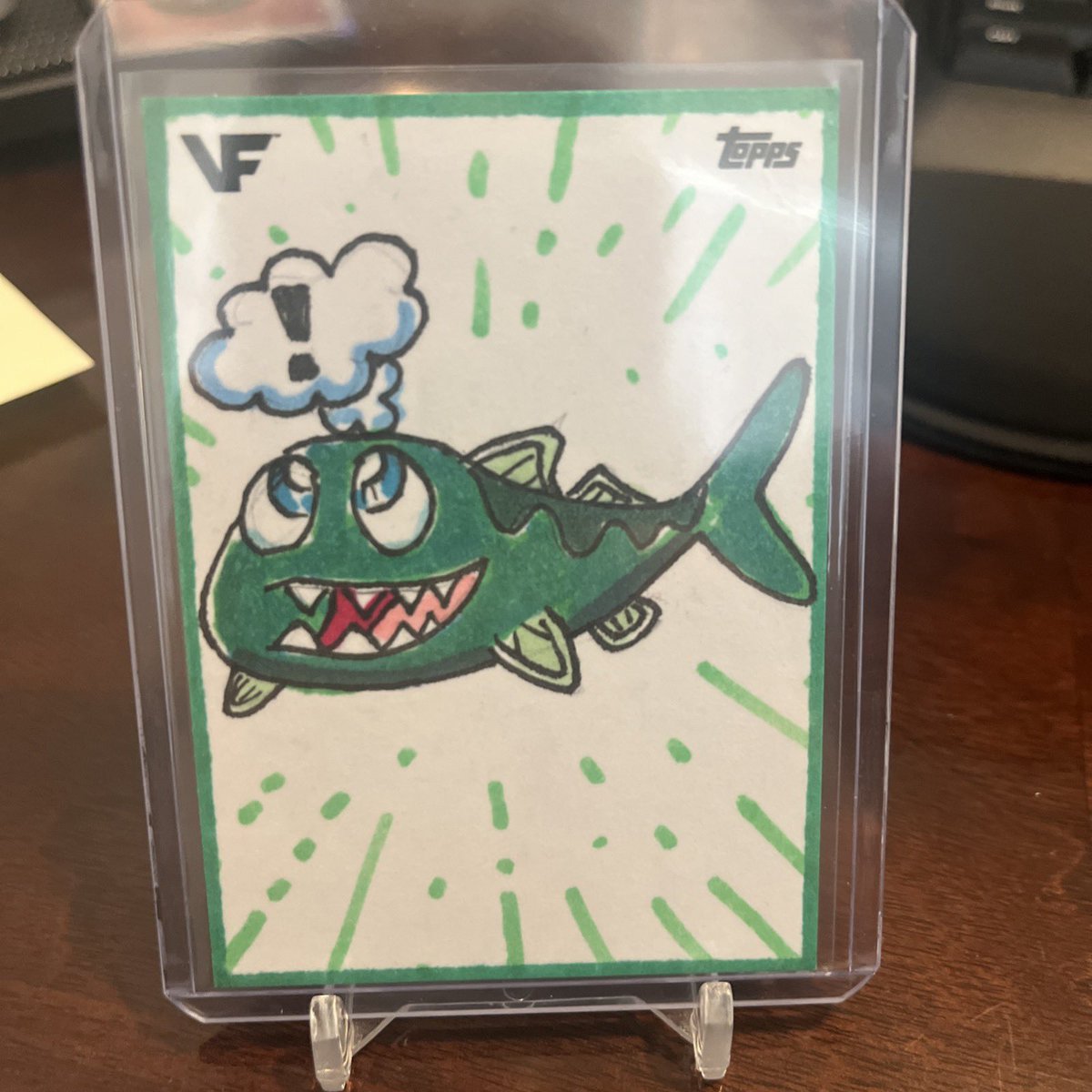 Squiggy210's tweet photo. Mail day has arrived. 

So stoked to have pulled these last week and even more excited to finally have them in my possession. 

Legendary Lemur 1/1
Brilliant Barracuda 1/1
Very, Very, Very, Very Lucky Black Cat with green eyes

@VeeFriendsCards @garyvee https://t.co/KkEbW4I51O