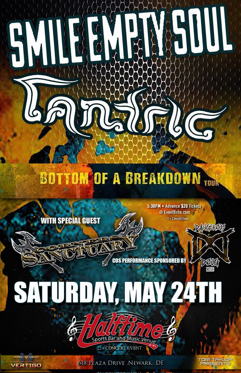 Get tickets...www.paypal.me/cornersofsanctuary/21

Purchase a ticket get a free Blood and Steel CD night of the show!
#COSnROLL 
cornersofsanctuary.com