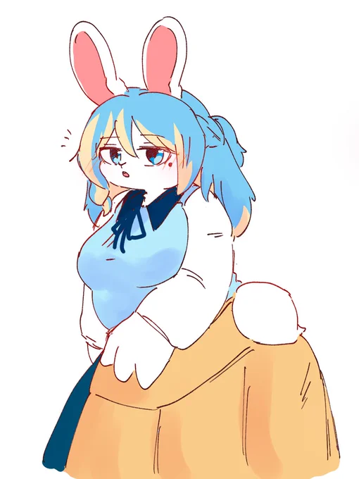 見返りウサギ 