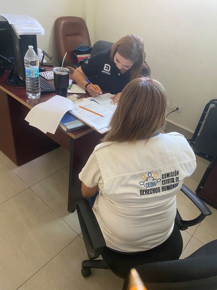 #ComunicaCEDHNL 📢| Personal de la Comisión Estatal de Derechos Humanos continúa con el programa de Supervisión a Centros de Detención Municipales para verificar las condiciones en las que se encuentran las personas privadas de su libertad, visitando los municipios de Apodaca y