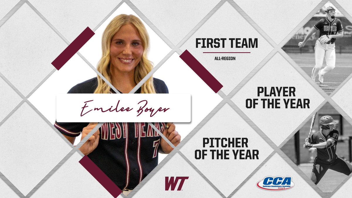 Emilee Boyer is the D2CCA South Central Region Player and Pitcher of the Year!!

#BuffNation