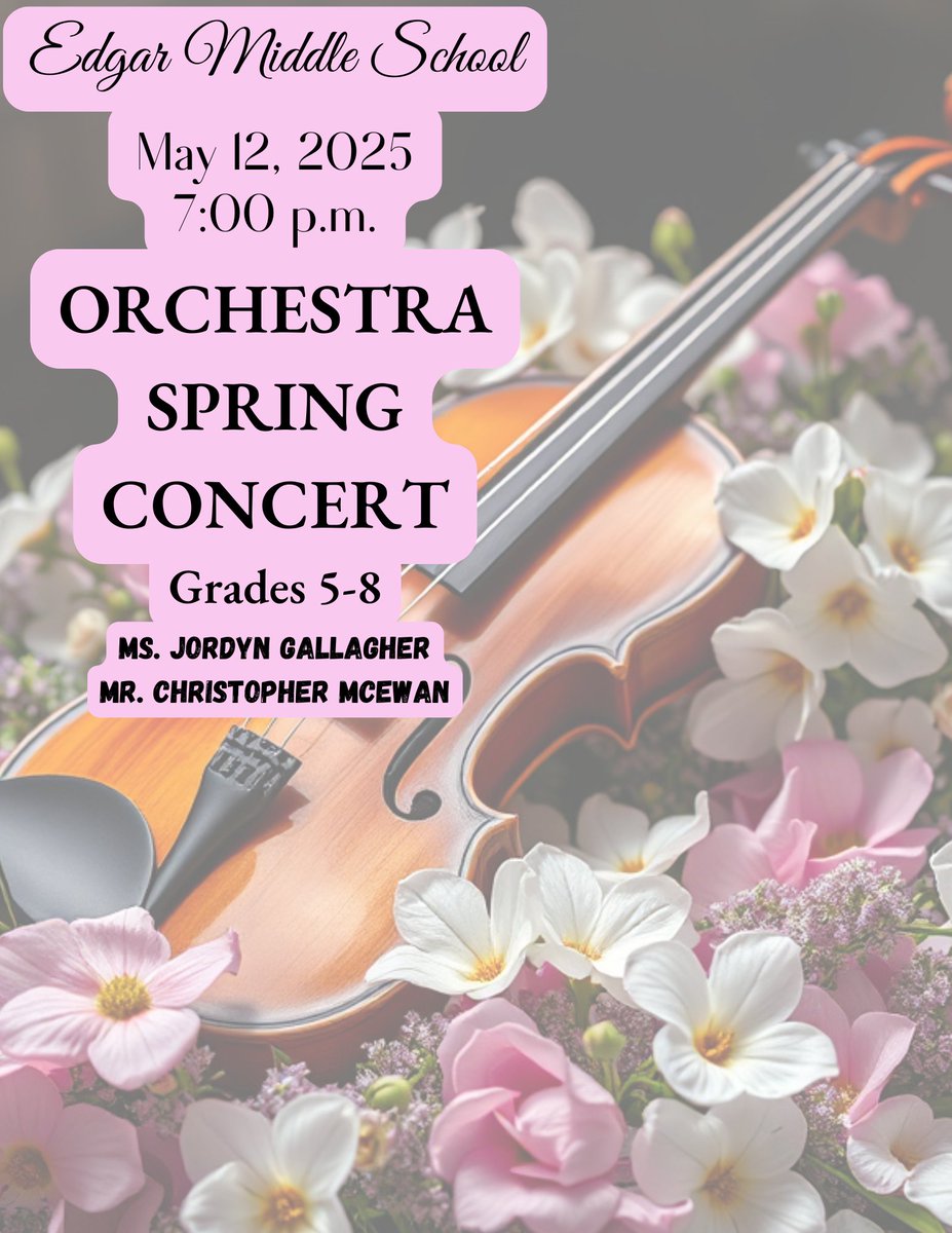 Ashley Jaye (@ajayeart) on Twitter photo Edgar Middle School Orchestra Spring Concert, tonight at MHS at 7pm. ๐๐ป <a href="/E_M_S_Principal/">Suzy Azevedo</a> <a href="/Neyda_Evans/">Neyda Evans</a> <a href="/MSD_Caputo/">Vincent Caputo</a> <a href="/DrTaniaHerzog/">Tania Herzog</a> <a href="/DrJohnsonMarcus/">DrHazel-AnneMJohnson-Marcus</a> <a href="/MetuchenMmedo/">Metuchen MMEDO</a> <a href="/EMS_Guitar/">EMS_Guitar</a> <a href="/MHS_Orchestras/">Metuchen Orchestras</a> Edgar Middle School Orchestra Spring Concert, tonight at MHS at 7pm. ๐๐ป <a href="/E_M_S_Principal/">Suzy Azevedo</a> <a href="/Neyda_Evans/">Neyda Evans</a> <a href="/MSD_Caputo/">Vincent Caputo</a> <a href="/DrTaniaHerzog/">Tania Herzog</a> <a href="/DrJohnsonMarcus/">DrHazel-AnneMJohnson-Marcus</a> <a href="/MetuchenMmedo/">Metuchen MMEDO</a> <a href="/EMS_Guitar/">EMS_Guitar</a> <a href="/MHS_Orchestras/">Metuchen Orchestras</a>