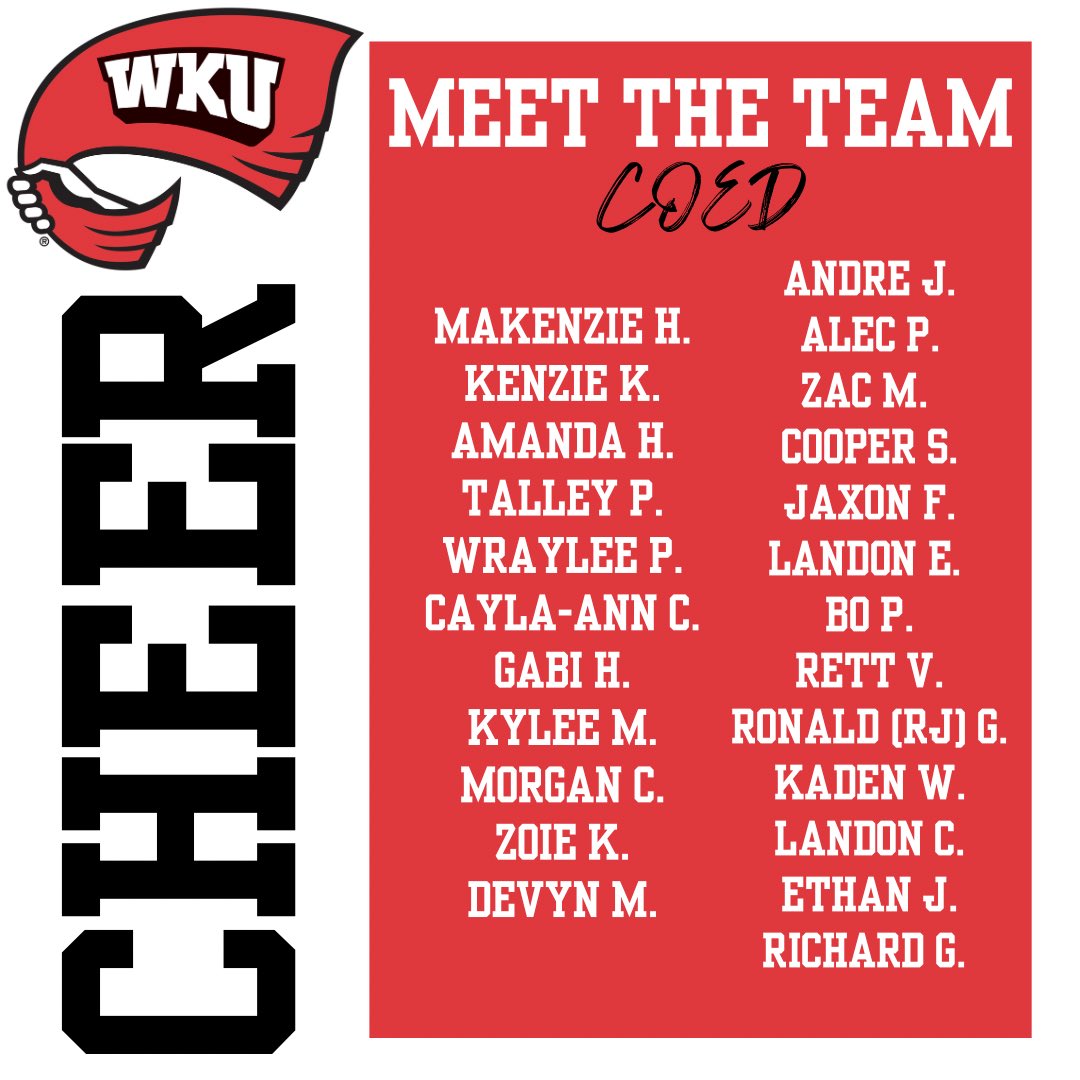 WKU Cheer tweet media