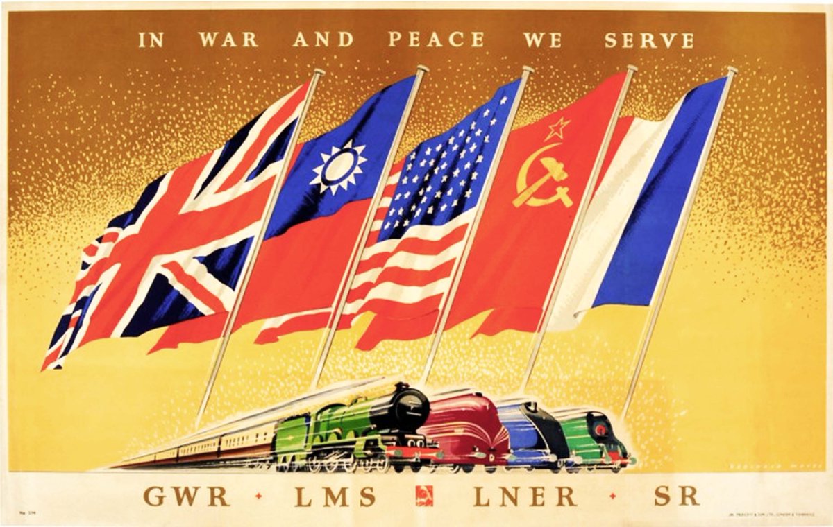 Routes of Remembrance ππΈπ’πΈβοΈπΈππΈ (@rememberoutes) on Twitter photo In war and peace we serve...
<a href="/GWRHelp/">GWR</a> <a href="/LondonMidland/">London Midland</a> <a href="/LNER/">London North Eastern Railway</a> <a href="/SouthernRailUK/">Southern</a>
The <a href="/VETERANSCHARITY/">The Veterans Charity</a> helping to remember the roles of the railways and transport in WW2 and beyond.
#VEDay80 #VJDay80 #Railway200 In war and peace we serve...
<a href="/GWRHelp/">GWR</a> <a href="/LondonMidland/">London Midland</a> <a href="/LNER/">London North Eastern Railway</a> <a href="/SouthernRailUK/">Southern</a>
The <a href="/VETERANSCHARITY/">The Veterans Charity</a> helping to remember the roles of the railways and transport in WW2 and beyond.
#VEDay80 #VJDay80 #Railway200