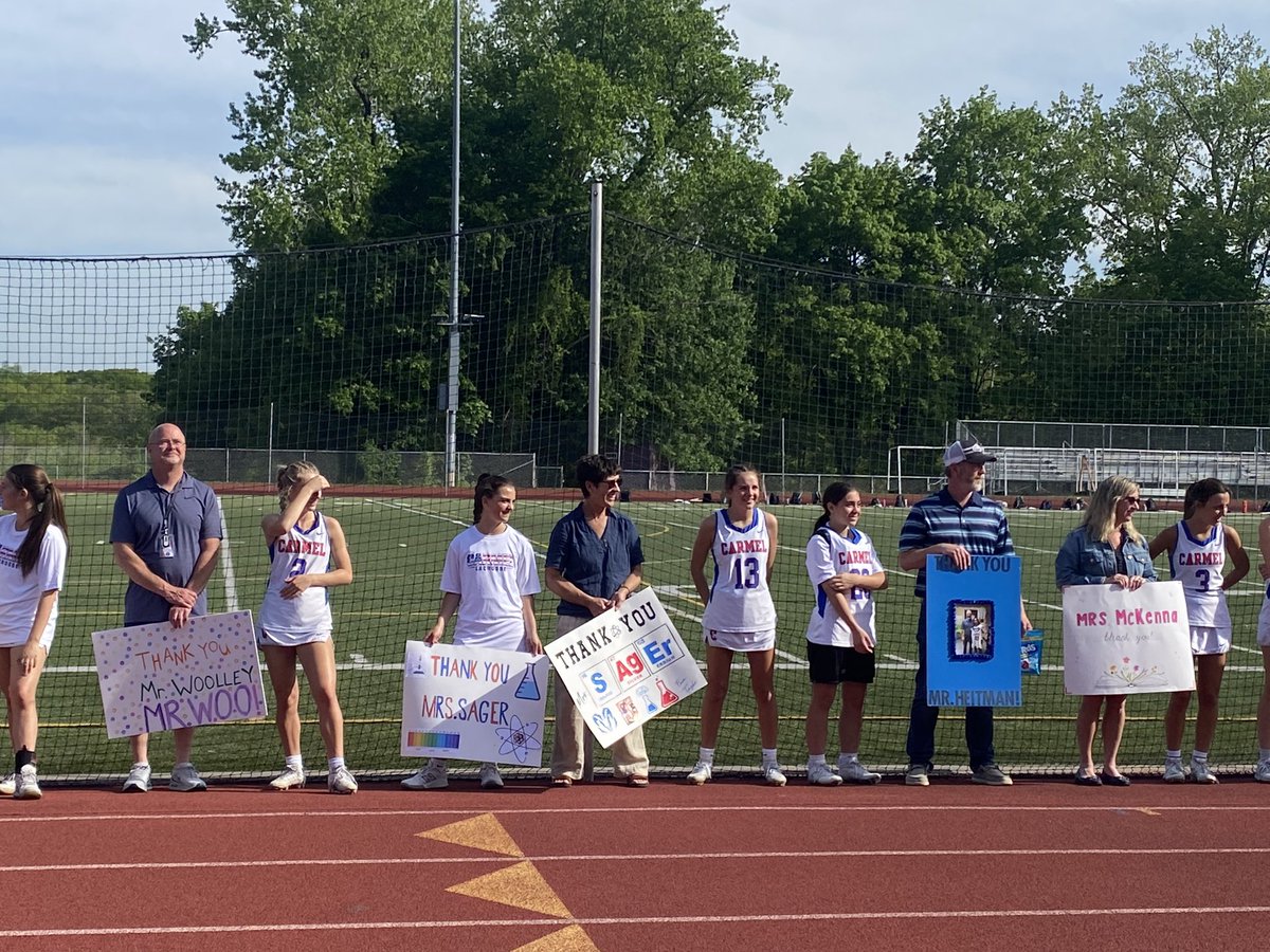 Varsity girls lacrosse wins over Clarkstown South on teacher appreciation night. Thank you to all our teachers at CHS for what you do daily. Great job Rams!