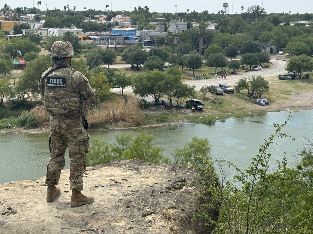 Thanks to Trump, we have the most secure border in the history of the U.S.

Texas works with the Trump Administration 24/7 to stop illegal immigration.

Texas National Guard soldiers continue to patrol the border.