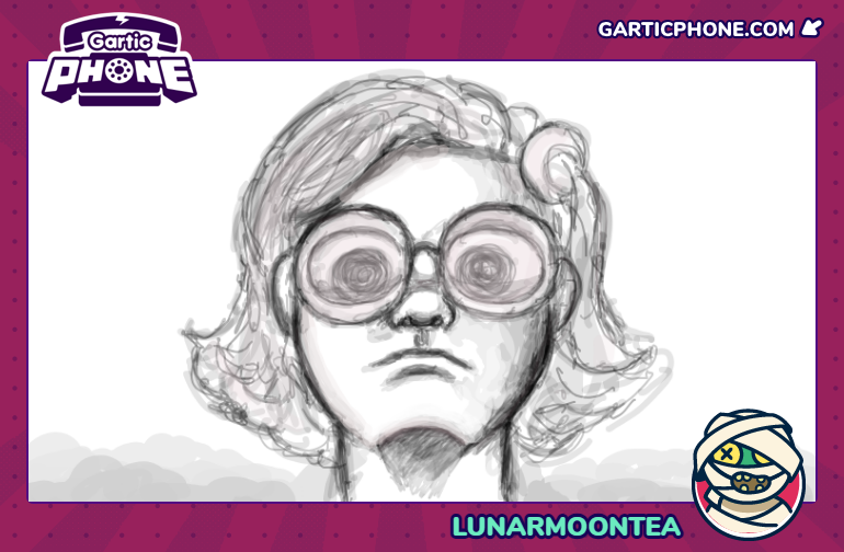 #myart #trailerparkboys #garticphone drew myself as the bubbles police sketch