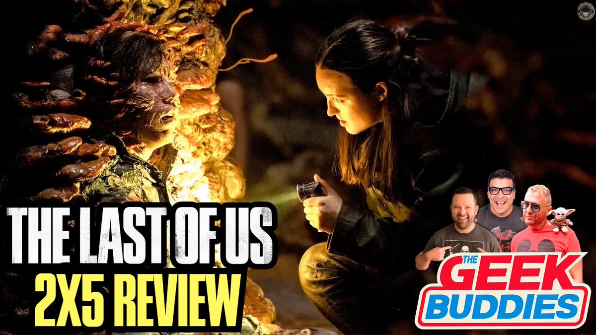 Geek_Buddies's tweet image. Love, death and some seriously scary shit! #TheLastOfUs continues to deliver and the latest episode has some big reveals right out of the game! @TheRochaSays, @Shannon_McClung & @mktoon break it all down in our SPOILER REVIEW
LINK: youtu.be/wjBzYUvclms?si…