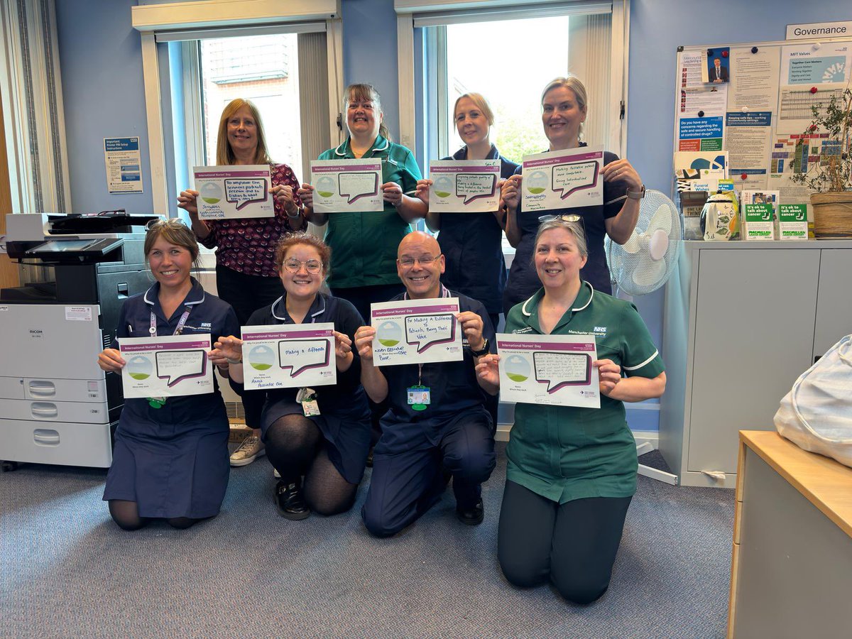 Palliative care - MCR (@palliativemcr) on Twitter photo And just to round of #NursesDay2025 here is a reminder from some of the team what it means to be a nurse in the MacMillan North team <a href="/mcrlco/">Manchester Local Care Organisation</a> And just to round of #NursesDay2025 here is a reminder from some of the team what it means to be a nurse in the MacMillan North team <a href="/mcrlco/">Manchester Local Care Organisation</a>