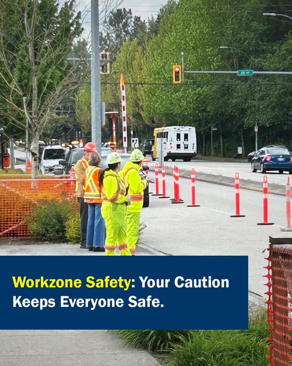 🚧 As part of the Workzone Safety Enforcement Event, we remind all drivers to slow down and follow road signs in construction zones. Your care protects workers and saves lives. 

Let’s keep work zones safe! 🛑⚠️
<a href="/WorkSafeBC/">WorkSafeBC</a>  <a href="/RoadSafeAtWork/">Road Safety at Work</a>  <a href="/BCHwyPatrol/">BC Highway Patrol</a>