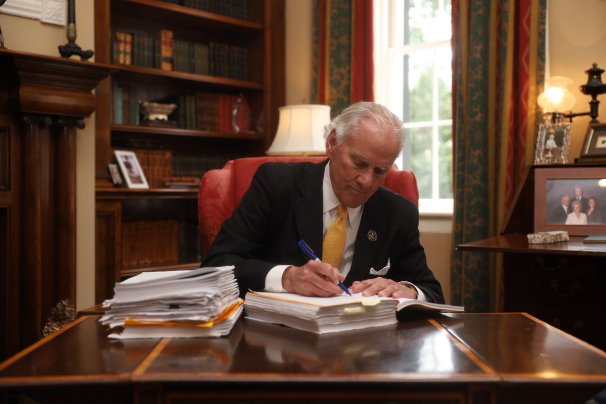With my signing of the energy bill — clean, abundant, and affordable power will fuel South Carolina’s future prosperity. I look forward to a signing celebration in the coming weeks.