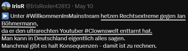 PolleDie's tweet photo. @IrisRoder42813 @BogusBogmeyer @PIRATEN_Saar @janboehm "du hast mich nicht zu beurteilen. dU kEnNsT mIcH nIcHt! 

typisch links... anderen unterstellen was sie selbst pausenlos tun... 🤭 https://t.co/jdqjjNggQT