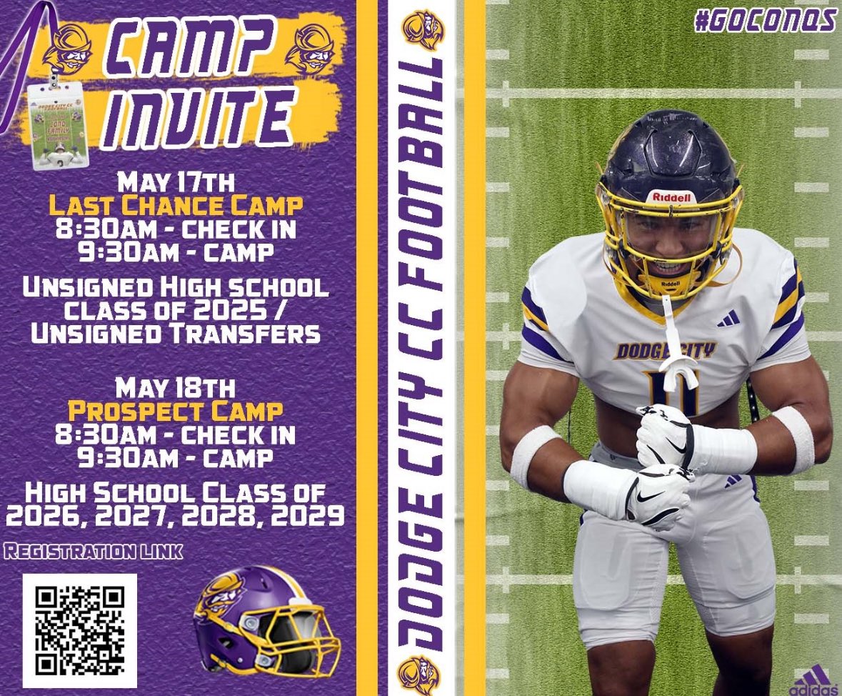 Thanks for the camp invite! <a href="/CoachFeaz/">Thomas Feazell</a> <a href="/UmbraDylan/">Dylan Umbra</a>