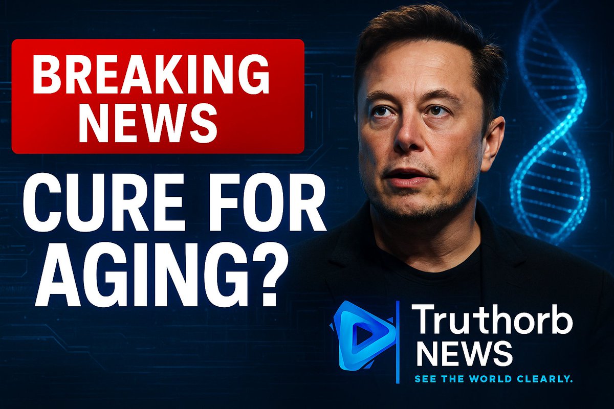 Truthorb_news's tweet image. 🚨 BREAKING: Elon Musk just unveiled a shocking breakthrough—a potential cure for aging. Scientists are stunned. Is this the dawn of human immortality?YouTube

🎥 Watch the full revelation here: youtu.be/C79l8AHKlJo

 #ElonMusk #AgingCure #Immortality #TechRevolution