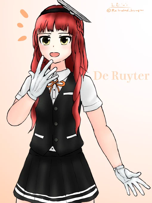 世間では藤波ちゃんが白露型の服を着ておりますがこっちは隙あらば陽炎型の服を着せて回っております 