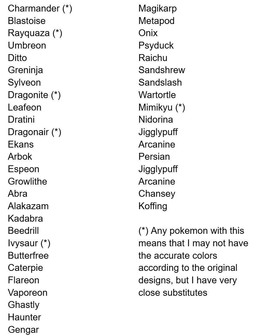 Here is the post for the giveaway! Giving away 1 Pokemon pokeball of your choice, similar to the ones pictured, from the list down below. Just RT this post to enter. Giveaway ends on 5/20. Good luck to everyone!