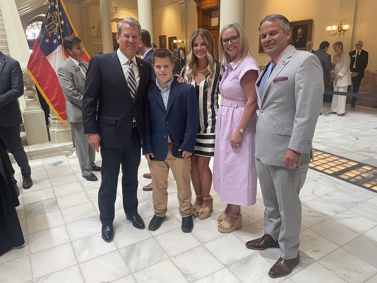 thedrewechols's tweet image. Appreciate @GovKemp setting aside some time to have me a birthday party today. It means a lot! Actually it was bill signing but I will roll with the first story. HB 155 HB 192