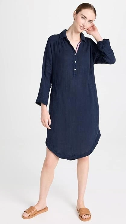 RusticTrove's tweet photo. Check out NWT SUNDRY shirttail dress navy Lightweight Gauze Size 3 (Large/ 12 ) Coverup https://t.co/WAOXP3LBGV #eBay via @eBay #fashion #Summer #Beach #Sundry https://t.co/4afG5kmvdD