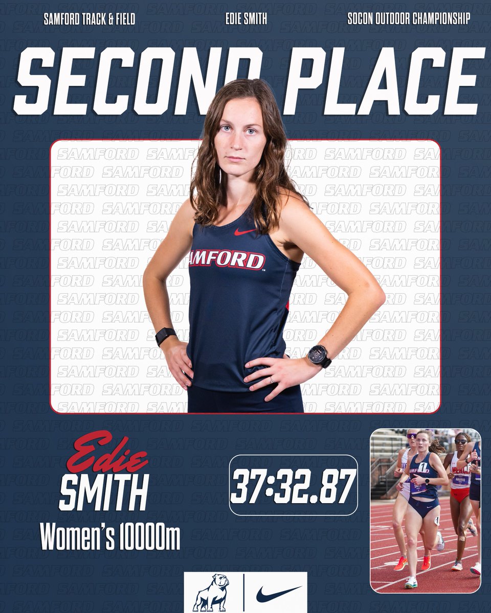 🥈 for Edie Smith in the women's 10k‼️

#AllForSAMford